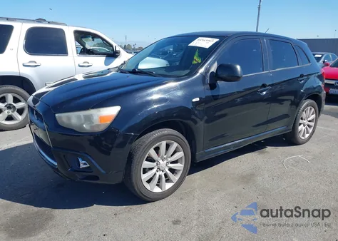 2011 Mitsubishi Outlander Sport Se из США, поврежденный, VIN JA4AP4AU3BZ012595